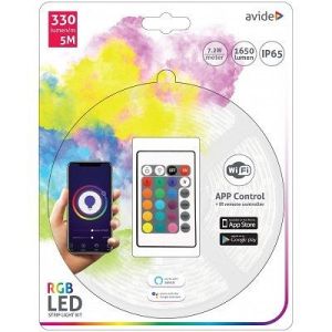 LED traka RGB 12V 7.2Wm WIFI TUYA IP65 5m