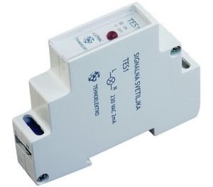 Signalna sijalica TES1 crvena 230VAC DIN