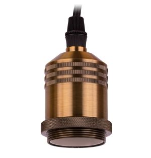 Visilica E27 1m antik bronza AG07
