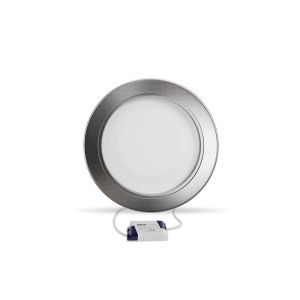 LED panel okrugli nadgradni 18W 4000K hrom