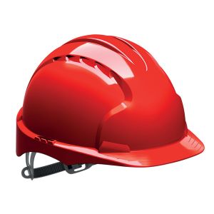 Šlem Evo3 bez ventilacije sa trakom - CRVENA