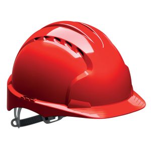 Šlem Evo3 sa ventilacijom i trakom - CRVENA