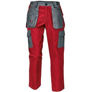 Max Lady Evo - ženske radne pantalone za opštu upotrebu - CRVENA - 36