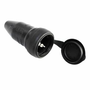 Natikac suko gumeni 16A 250V   (kuplung) sa poklopcem IP44
