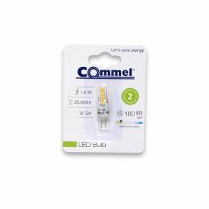 Led sijalica 1.8W G4 12V  3000K 180lm COMMEL