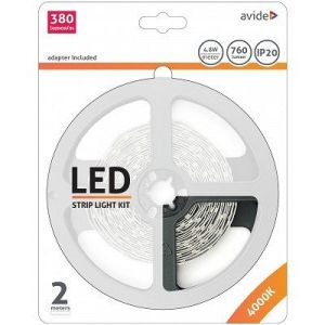 LED traka 12V 4.8Wm SMD2835 60LED 4000K 2m