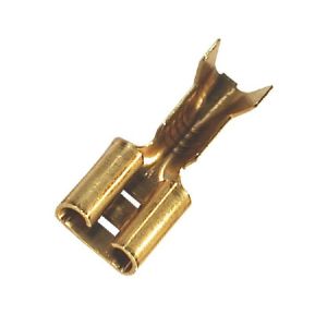 Neizolovana stopica 6.3x0.5mm 0.5-1mm²