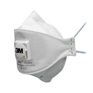 FFP2 9322+ sklopiva, sa ventilom