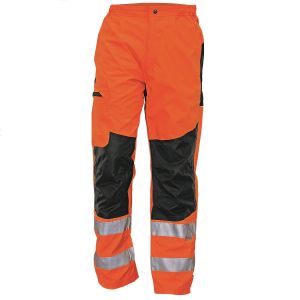 Ticino - vodootporne pantalone visoke vidljivosti - S - NARANDŽASTA