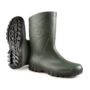 Vodoobojne PVC čizme Dunlop Dee - ZELENA - 37