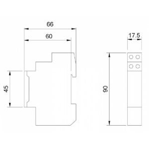 Analogni mehanicki vremenski  relej APC-01 ETI