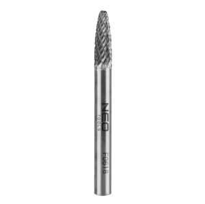 NEO TOOLS 55-369 HM glodalo za metal tip F (zaobljeno šiljasto) 6 x 18 mm