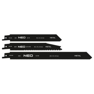Listovi za recipro testeru BIM, set 3 kom NEO TOOLS 58-048