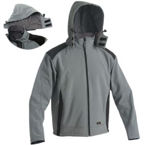 Rauma - lagana, softshell jakna za opštu upotrebu - S