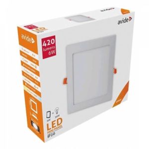 LED panel kvadratni ugradni  6W 4000K 420lm alu