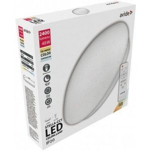 LED plafonjera Oyster Stella 48W 485mm CCT daljinski