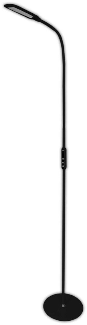 LED podna lampa Remo 9W crna CCT 3000 6000K