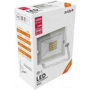 LED reflektor SMD 20W 4000K beli IP65