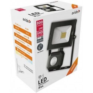 LED reflektor SMD 10W 4000K IP44 senzor konektor