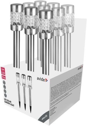 Bastenska solarna lampa nerđajući čelik 57cm IP44