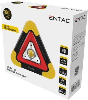 LED solarni svetleći trougao 5W 300lm IP44