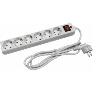 Prenaponska prenosna uticnica  6g/3m  p 3x1.5 16A 250V bela
