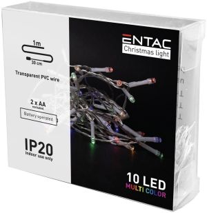LED bozicni venac 10 multicolor 1m IP20
