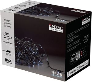 LED bozicni svetlosni venac 180 LED 14m 6400K IP44