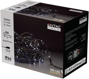 LED božićni svetlosni venac 180 14m IP44 3000K