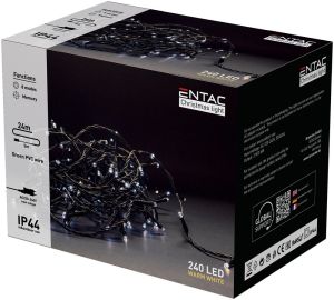 LED bozicni svetlosni venac 240 LED 24m 3000K IP44