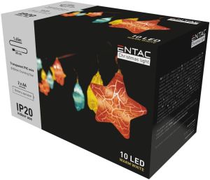 LED bozicni venac zvezde u boji 10 1.65m IP20