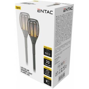 Bastenska lampa solarna 56cm  IP44 baklja PAK-2