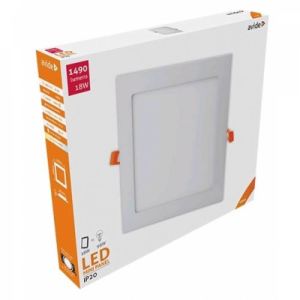 LED panel kvadratni ugradni  18W 4000K 1490lm alu