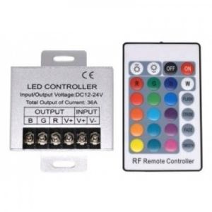 Kontroler za LED traku  12V 432W RGB 24 tastera