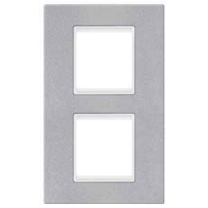 70142.S0 Maska 2X2M vertikalna silver sa belim no