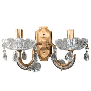 Kristal zidna lampa
