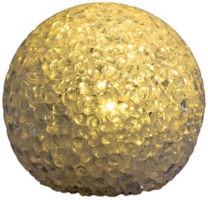 LED božićni svetlosni globus 8cm IP20 WW