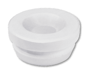 Kablovska uvodnica PVC zatvorena fi 14 mm bela