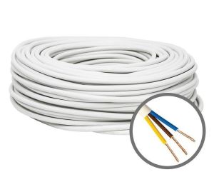 Savitljivi kabl PPJ H05VVF 3x1.5 beli