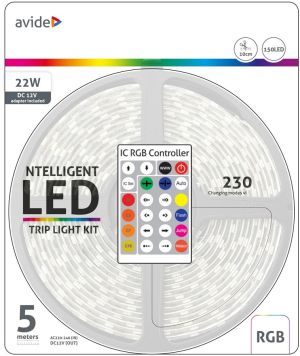 LED traka RGB 12V 7.2Wm IP65 5m 5050