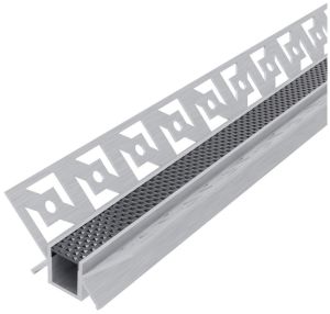 Aluminijumski LED profil za gips 46.8x24mm 1m ugradni