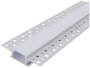 Alu LED profil U 61x14mm 1m ugradni u gips