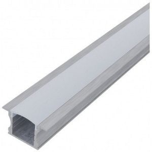 Alu ugradni LED profil 24x14.2mm 1m opal