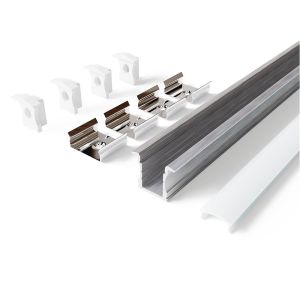 Aluminijumski profil za LED traku 17,2x14,4mm ugradni 1m