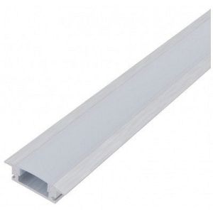 Alu profil za LED traku 24.7x7mm 1m ugradni opal