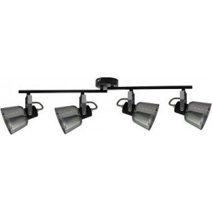 Plafonska spot lampa Maya 4xE14 crna