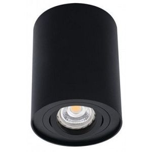 Plafonska spot lampa valjak GU10 125mm crna IP20