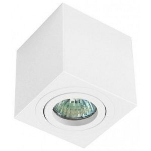 Plafonska lampa valjak okretna GU10 84mm bela IP20