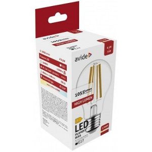 LED filament lopta sijalica 8.5W E27 2700K