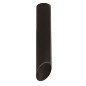 Plafonska lampa valjak kosa 240mm crna IP20